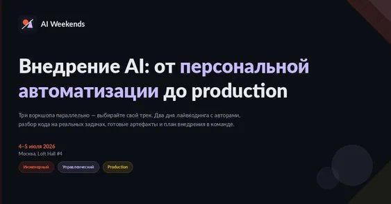 AI Weekends
