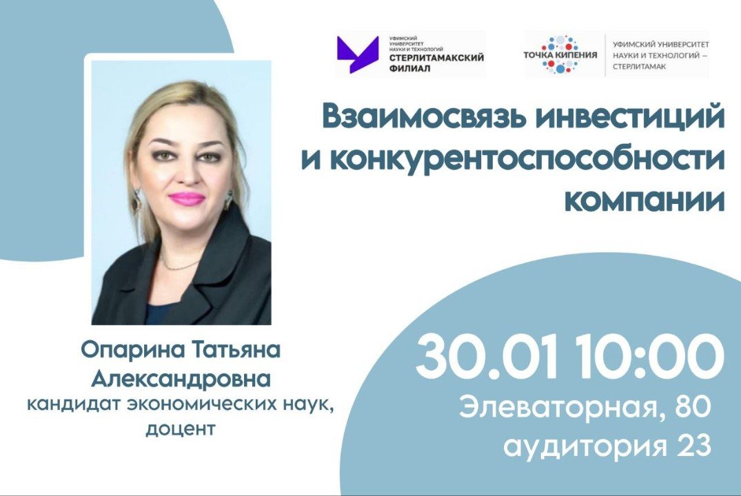 "Взаимосвязь инвестиций и конкурентоспособности компании"